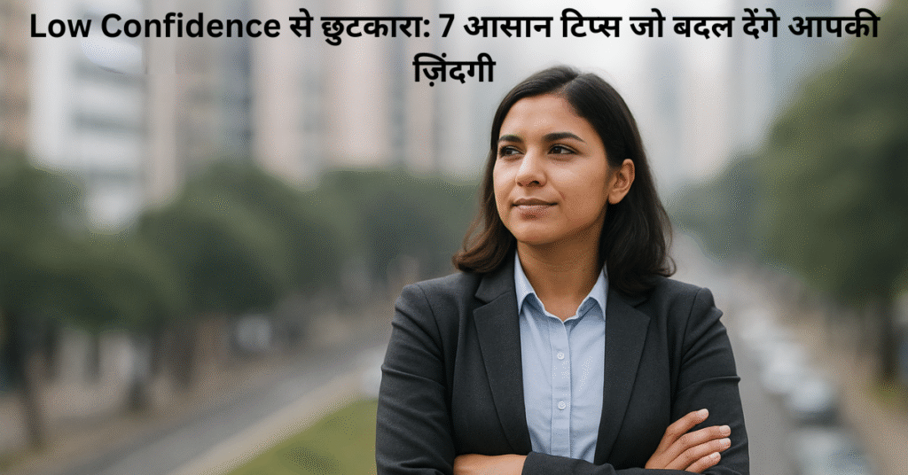 Low Confidence से छुटकारा 7 आसान टिप्स जो बदल देंगे आपकी ज़िंदगी