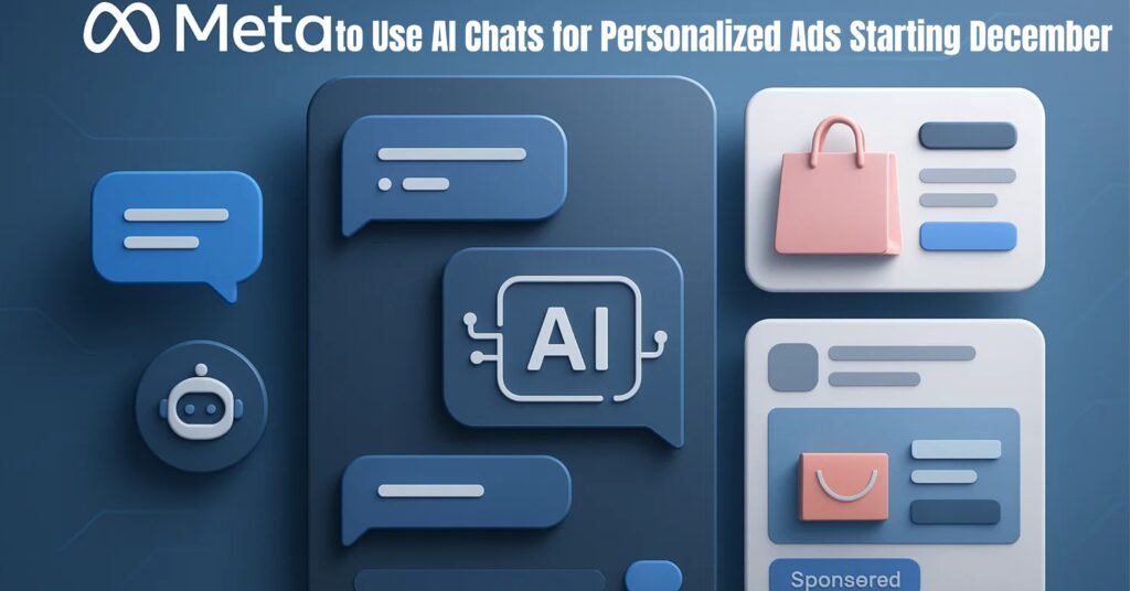 Meta to Use AI Chats for Personalized Ads Starting December