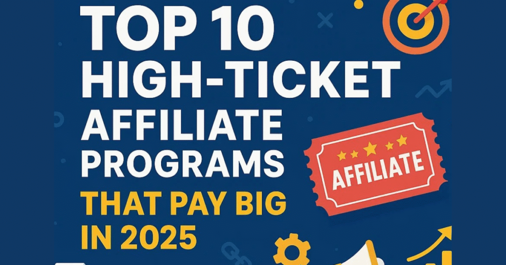 Top 10 High-Ticket Affiliate Programs That Pay Big In 2025