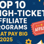 Top 10 High-Ticket Affiliate Programs That Pay Big In 2025