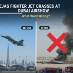 Tejas Fighter Jet Crashes at Dubai Airshow: What Went Wrong?